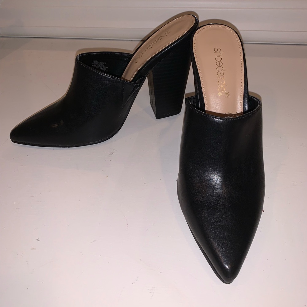 Black heels